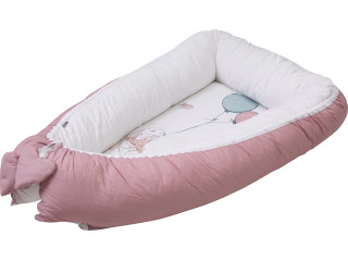 Дитячий кокон Bubaba by FreeON BUNNY IN LOVE PINK