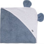 Полотенце детское с капюшоном и ушками Bubaba by FreeON Blue 100х100 см
