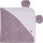 Рушник дитячий з капюшоном і вушками Bubaba by FreeON Lilac 100х100 см