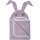 Рушник дитячий з капюшоном і вушками Bubaba by FreeON BUNNY Lilac 110х75 см