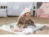 Рушник дитячий з капюшоном і вушками Bubaba by FreeON PUPPY Brown 110х75 см, Фото 5