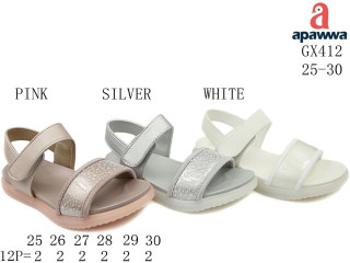 Босоніжки дитячі Apawwa GX412 white 25-30