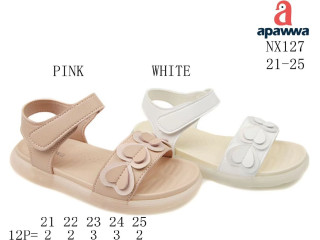 Босоножки детские Apawwa NX127 pink 21-25