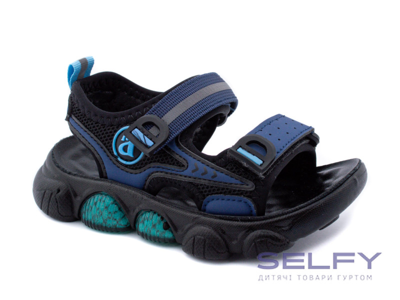 Детские босоножки Apawwa ZX95 navy 26-31, Фото 1