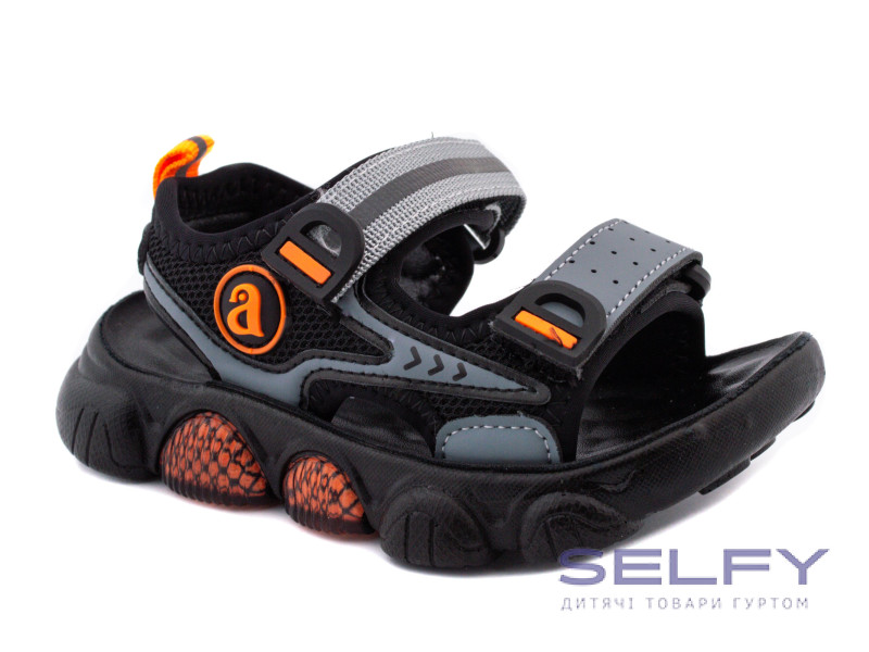 Босоножки детские Apawwa ZX95 grey 26-31, Фото 1