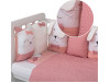 Комплект детского постельного белья Bubaba by FreeON SLEEP QUARDIAN PINK (12 шт.), Фото 9