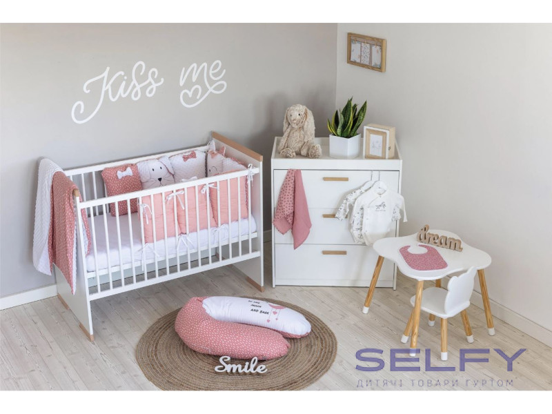 Комплект дитячої постільної білизни Bubaba by FreeON SLEEP QUARDIAN PINK (12 шт.), Фото 6