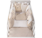 Комплект дитячої постільної білизни Bubaba by FreeON SLEEP QUARDIAN BEIGE (12 шт.)