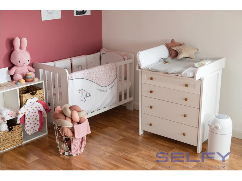 Комплект дитячої постільної білизни Bubaba by FreeON TEDDY PINK (10 шт.), Фото 4