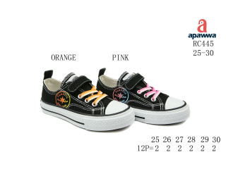 Кеди дитячі Apawwa RC445 pink 25-30