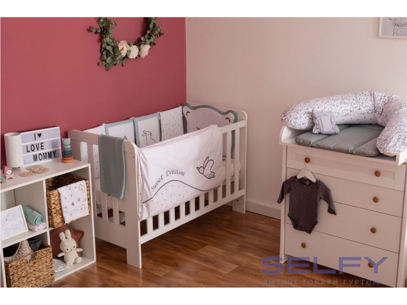 Комплект детского постельного белья Bubaba by FreeON TEDDY MINT (10 шт.), Фото 3