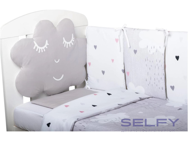 Комплект дитячої постільної білизни Bubaba by FreeON SLEEPY CLOUD (10 шт.), Фото 1