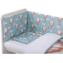 Комплект дитячої постільної білизни Bubaba by FreeON FLYING BUNNY BLUE (6 шт.) Комплект дитячої постільної білизни Bubaba by FreeON FLYING BUNNY BLUE (6 шт.)