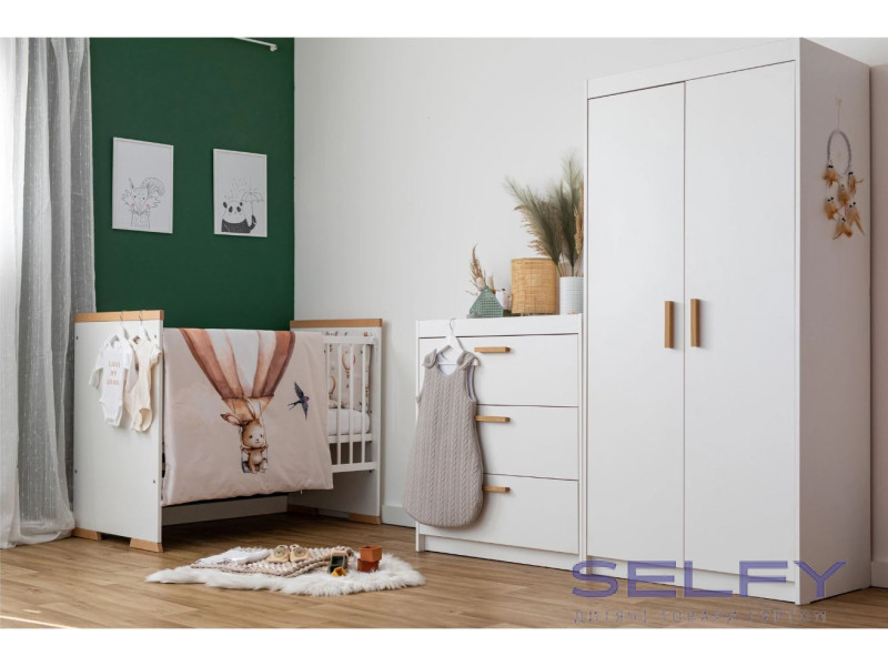 Комплект детского постельного белья Bubaba by FreeON FLYING BUNNY BEIGE (6 шт.), Фото 5