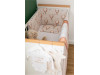 Комплект дитячої постільної білизни Bubaba by FreeON FLYING BUNNY BEIGE (6 шт.), Фото 11