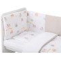 Комплект дитячої постільної білизни Bubaba by FreeON SLEEPY ANIMALS (6 шт.)