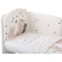 Комплект дитячої постільної білизни Bubaba by FreeON ROMANTIC TEDDY (6 шт.)