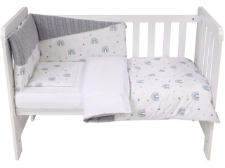 Комплект дитячої постільної білизни Bubaba by FreeON RAINBOW (6 шт.)