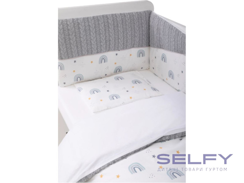 Комплект дитячої постільної білизни Bubaba by FreeON RAINBOW (6 шт.), Фото 3