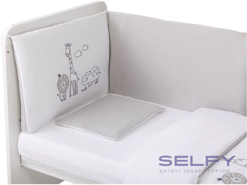 Комплект детского постельного белья Bubaba by FreeON SAFARI (6 шт.), Фото 5