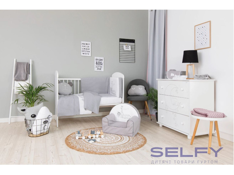 Комплект дитячої постільної білизни Bubaba by FreeON SAFARI (6 шт.), Фото 7