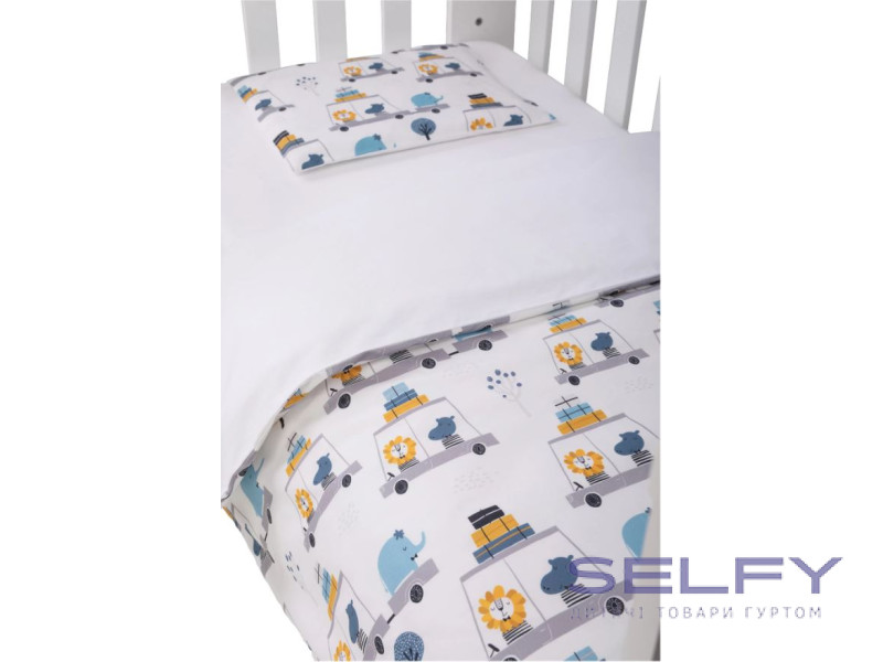 Комплект детского постельного белья Bubaba by FreeON HAPPY TRAVEL (2 шт.), Фото 4