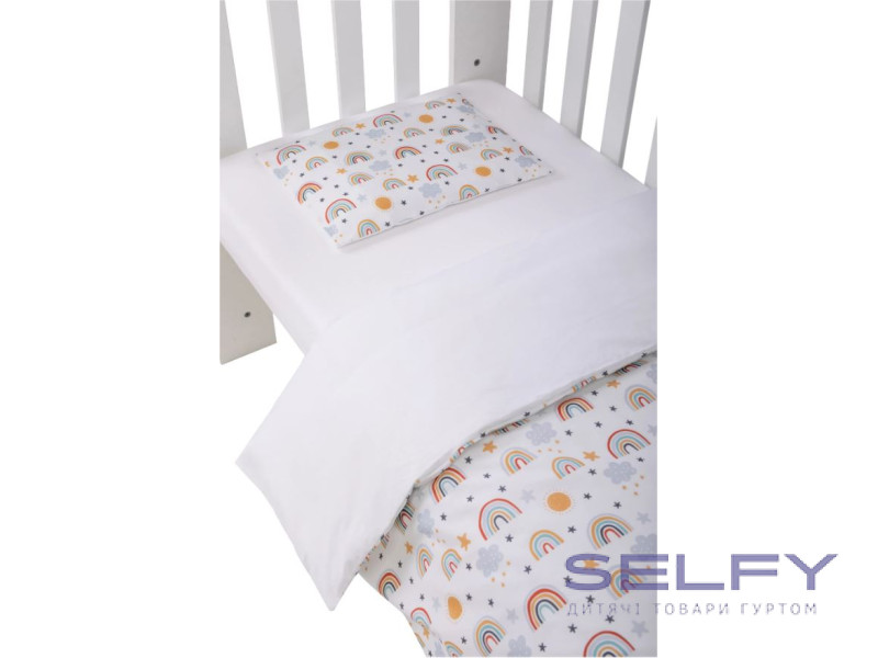 Комплект дитячої постільної білизни Bubaba by FreeON RAINBOW (2 шт.), Фото 4
