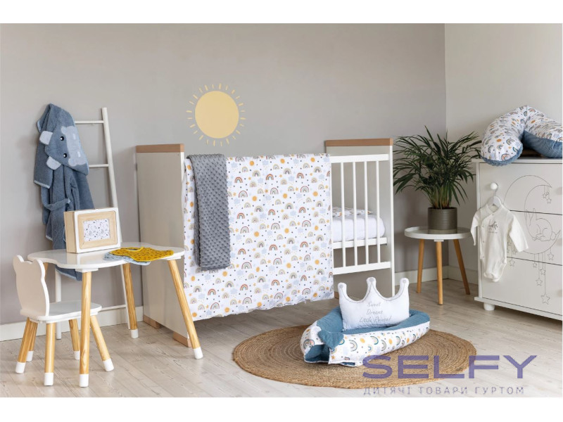 Комплект дитячої постільної білизни Bubaba by FreeON RAINBOW (2 шт.), Фото 5