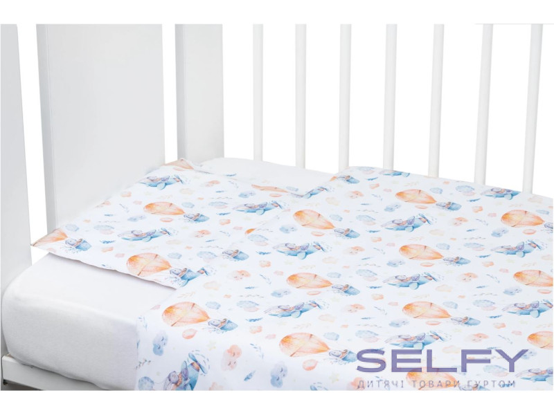 Комплект детского постельного белья Bubaba by FreeON BUNNY SKY LIFE (2 шт.), Фото 1