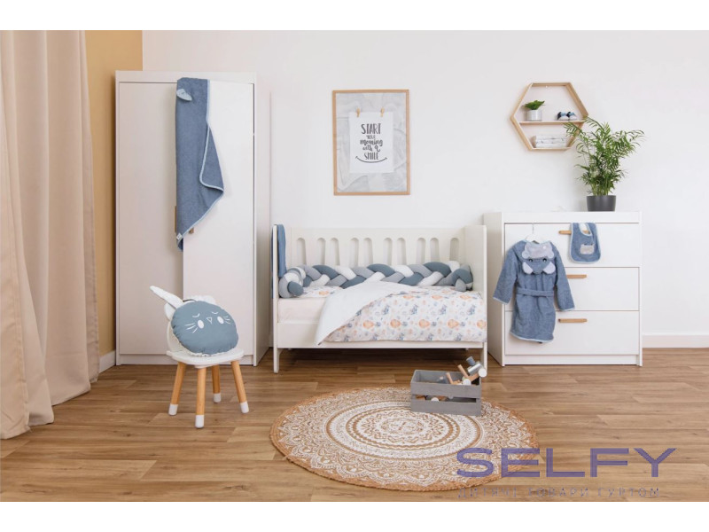 Комплект дитячої постільної білизни Bubaba by FreeON BUNNY SKY LIFE (2 шт.), Фото 6