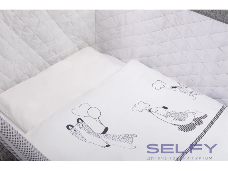 Комплект дитячої постільної білизни Bubaba by FreeON ANIMALS (2 шт.), Фото 1