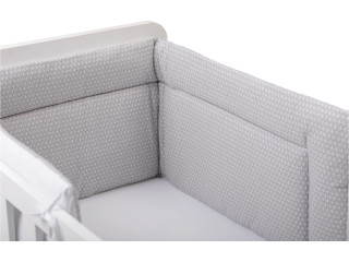 Бортик для детской кроватки Bubaba by FreeON GREY 190х40 см