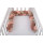 Бортик-косичка для детской кроватки Bubaba by FreeON PINK 235х15 см
