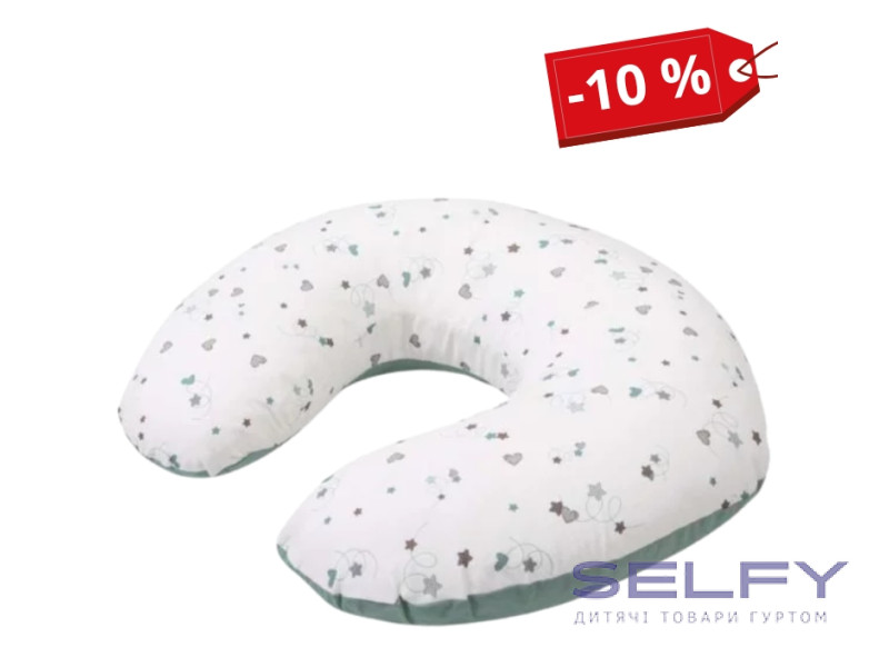 Подушка Bubaba FreeON GREEN STARS 70х60 см, Фото 1