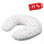 Подушка Bubaba by FreeON GREEN STARS 70х60 см, white - green