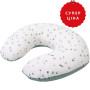 Подушка Bubaba by FreeON GREEN STARS 70х60 см, white - green
