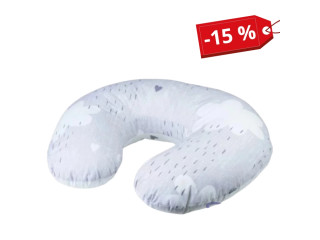 Подушка Bubaba by FreeON Hearts and Clouds 70х60 см, grey