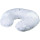 Подушка Bubaba FreeON Hearts and Clouds 70х60 см, grey