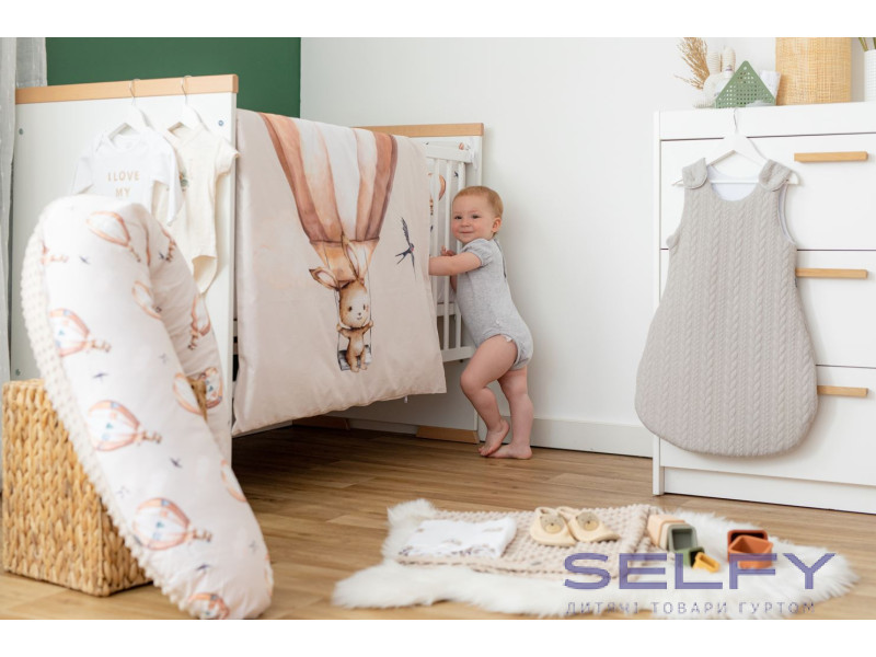 Спальний мішок дитячий Bubaba 0.6 м by FreeON, grey, Фото 6