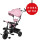Триколісний дитячий велосипед Free2Move Sport, black - pink