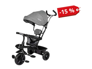Триколісний дитячий велосипед Free2Move Sport Black Grey