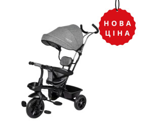 Триколісний дитячий велосипед Free2Move Sport Black Grey