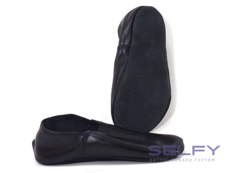 Чешки детские Lapki черные Матита 22-25, Фото 4