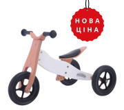 Біговел Free2Move 2 в1, brown - white