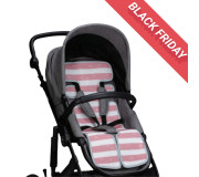 Підкладка для коляски та автокрісла FreeON, pink - white