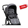 Підкладка для коляски та автокрісла FreeON, grey - white