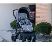 Підкладка для коляски та автокрісла FreeON, grey - white