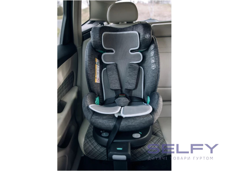 Підкладка для коляски та автокрісла FreeON, grey - white, Фото 5