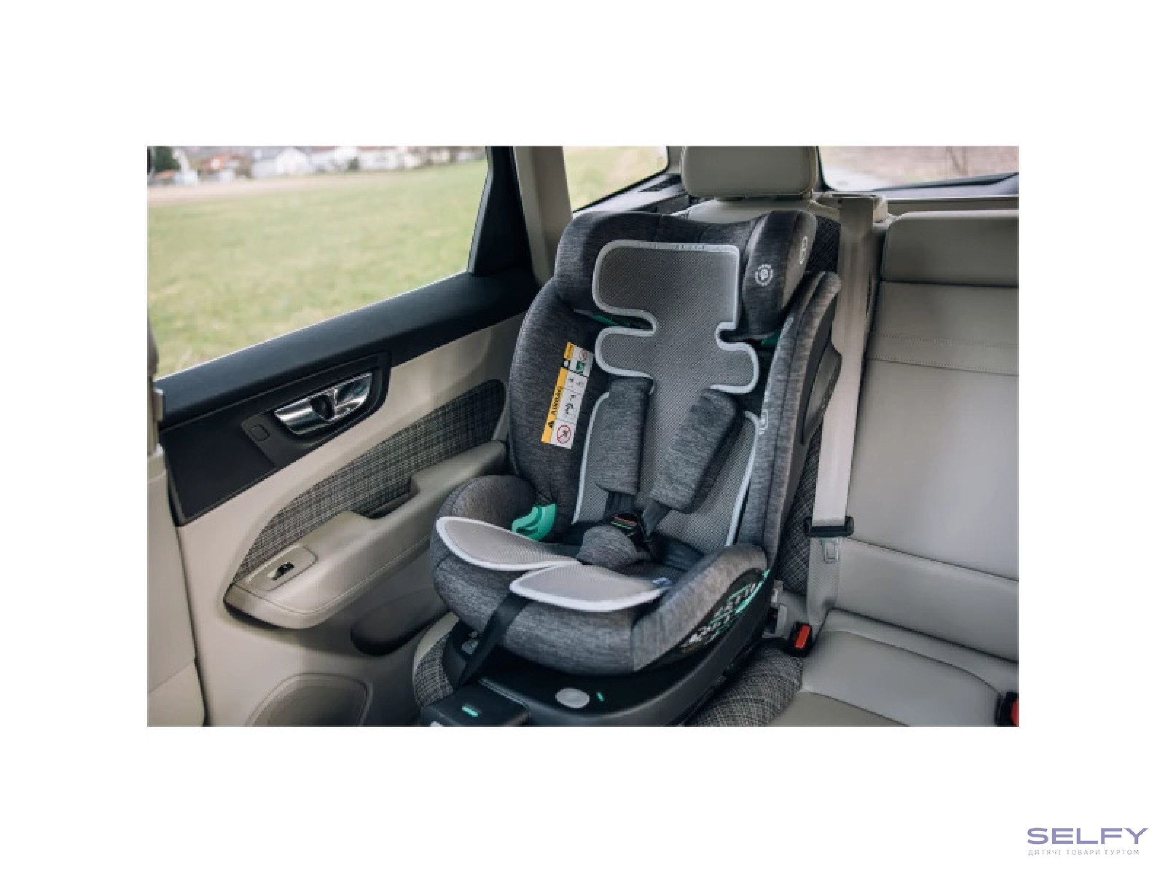 Підкладка для коляски та автокрісла FreeON, grey - white, Фото 4