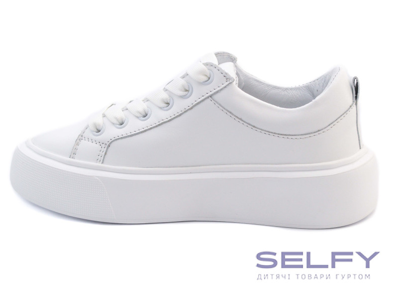 Кроссовки Ш-506 белая кожа, 30-39, Фото 3